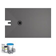 WEDI - Receveur à carreler 140 x 90 cm Fundo Plano, bonde intégrée + kit d'étanchéité - vignette
