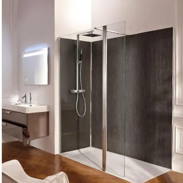 JACOB DELAFON - Receveur de douche antidérapant 160 x 90 Flight Neus acrylique rectangle blanc + bonde + capot - large