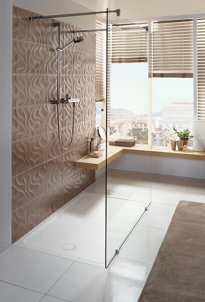 VILLEROY & BOCH - Villeroy & Boch Lifetime Plus Receveur de douche rectangulaire 1000 x 800 x 35 mm, Antidérapant, Blanc (6223J301) - large