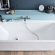 JACOB DELAFON - Jacob Delafon mitigeur thermostatique bain douche mural Simone Chrome - vignette