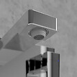 VILLEROY ET BOCH - Mitigeur lavabo mural  Architectura Square avec vidage Push Open Chrome + corps encastré - vignette