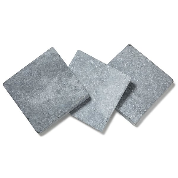 RO'MA NATURE - Pavé Pierre Bleue du Vietnam 15x15x2 cm (vendu au m² - 45 pavés/m²) - large