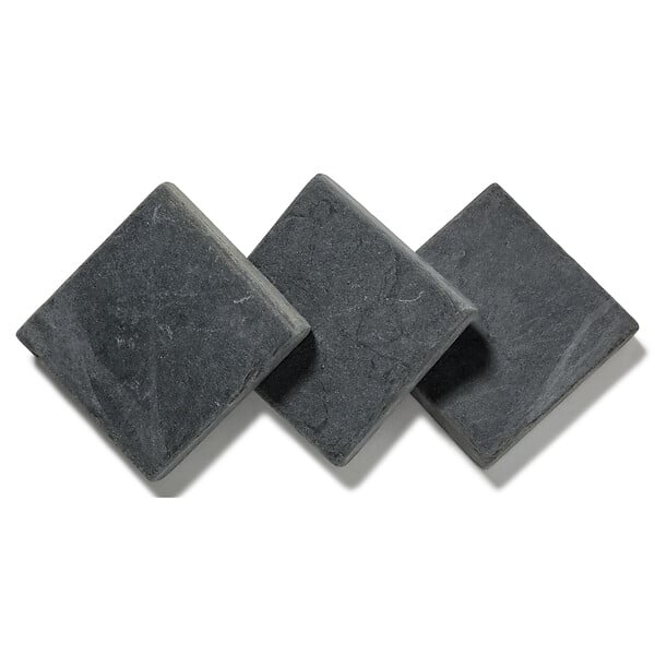 RO'MA NATURE - Pavé Ardoise Gris 15x15x3 cm (vendu au m² - 45 pavés/m²) - large