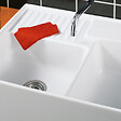 VILLEROY ET BOCH - Evier timbre d'office  Tradition 89,5 x 63 céramique vidage auto blanc - vignette