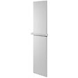 U-TILE - Radiateur électrique Monochrome - coloris blanc - 800 Watts - 180 x 40 cm vertical - vignette