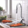 GROHE - Robinet de cuisine avec douchette Feel chromé + nettoyant GrohClean - vignette