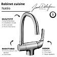 JACOB DELAFON - Mitigeur évier Natéo, orientable & rabattable - vignette