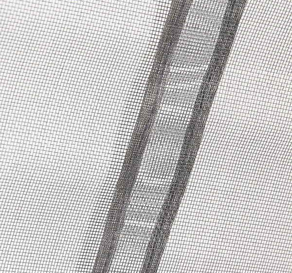 AVOSDIM - Moustiquaire rideau porte Passages Intensifs - L 100 x H 230 cm Gris - large