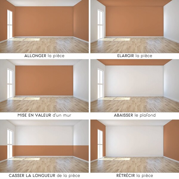 99DECO - Peinture Mur Velours - Rouge Ocre - Interieur - 2,5l - large