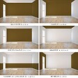 99DECO - Peinture Mur Velours - Vert Kaki - Interieur - 2,5l - vignette