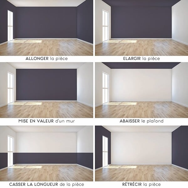 99DECO - Peinture Mur Velours - Gris Soutenu - Interieur - 1l - large