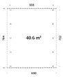 PALMAKO - Carport toit plat en bois Karl 2 voitures - Palmako - 46,6 m² - vignette