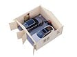 PALMAKO - Garage Roger en bois naturel ép.44 mm et porte en bois - Palmako - 36,8 m² - vignette