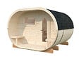 PALMAKO - Sauna extérieur rond en bois Anette 4 places avec poêle - Palmako - 12,1 m² - vignette