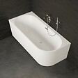 SPALINA - Baignoire Ilot Capri 160 gauche blanche 160 x76 x58 cm, by SPALINA - vignette