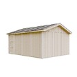 TIMBELA - Garage QUALITÉ PREMIUM 17 m² - L378xl530 cm- garage pour auto, moto, vélos, machines de jardinage - Construction en Panneaux LP Smartside - Abri de jardin Timbela M991B - vignette