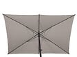HESPERIDE - Parasol droit rectangulaire Loompa Taupe - 3 x 2 m - Hespéride - vignette