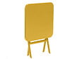 HESPERIDE - Table d'appoint carrée pliante Greensboro Moutarde - 40 x 40 cm - Hespéride - vignette