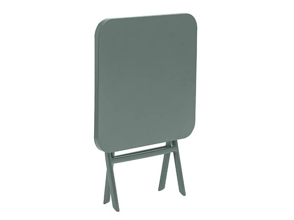 HESPERIDE - Table d'appoint carrée pliante Greensboro Olive - 40 x 40 cm - Hespéride - large