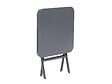 HESPERIDE - Table d'appoint carrée pliante Greensboro Graphite - 40 x 40 cm - Hespéride - vignette