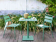 HESPERIDE - Table de jardin carrée Phuket Olive 65 x 65 cm - 2 places - Hespéride - vignette