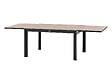 HESPERIDE - Table de jardin rectangulaire extensible coulissante Evasion  8/10 places effet bois - Hespéride - vignette