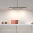 CIARRA - CIARRA Hotte Encastrable 60cm Groupe Filtrant 650m³/h 3 Vitesses Recyclage ou Evacuation Inox CD6926AS - vignette