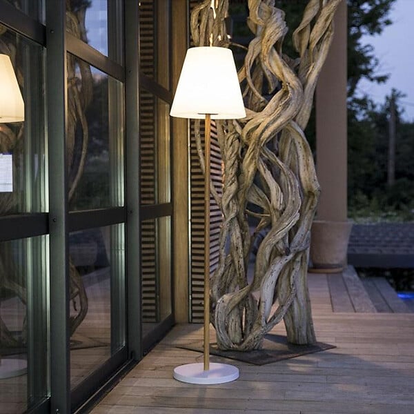 LUMISKY - Lampadaire solaire STANDY WOOD SOLAR H150cm - large