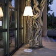 LUMISKY - Lampadaire solaire STANDY WOOD SOLAR H150cm - vignette