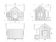 PALMAKO - Cabane de jeux pour enfants Jennie en épicéa naturel - Palmako - 3,6m² - vignette