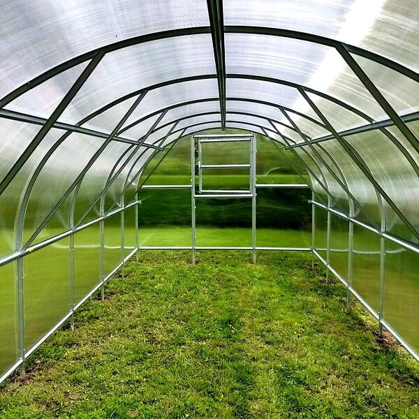 KLASIKA GREENHOUSES - Serre de jardin KLASIKA BALTIC LT 3 x 8 m (24 m²), 4 mm avec revêtement en polycarbonate - large