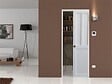 GD MENUISERIES - Porte Coulissante Atelier blanc 2 panneaux H204 x L73 cm, Galandage - vignette
