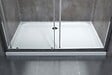 LANERI - Porte De Douche De 6 Mm Pour Installation En Niche H.190 Avec Overture Coulissante – 130-135 Cm - vignette