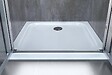 LANERI - Porte De Douche De 6 Mm Ouverture À Battant  – 87-90 Cm - vignette