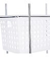5 FIVE SIMPLY SMART - Étagère 3 niveaux en Acier chromé avec 3 grands paniers de rangement H 85 cm - vignette