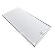STANO - Receveur de douche 90 x 150 cm extra plat blanc SALVI en SoliCast® surface ardoisée - vignette