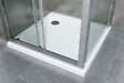 LANERI - Douche De 6 Mm Avec Un Paroi Fixe Laterale Et Une Porte Coulissante (receveur Non Inclu)  – 67,5-70 Fixe X 125-130 Coulissante - vignette