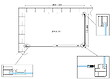 LANERI - Douche De 6 Mm Avec Un Paroi Fixe Laterale Et Une Porte Coulissante (receveur Non Inclu)  – 77,5-80 Fixe X 105-110 Coulissante - vignette