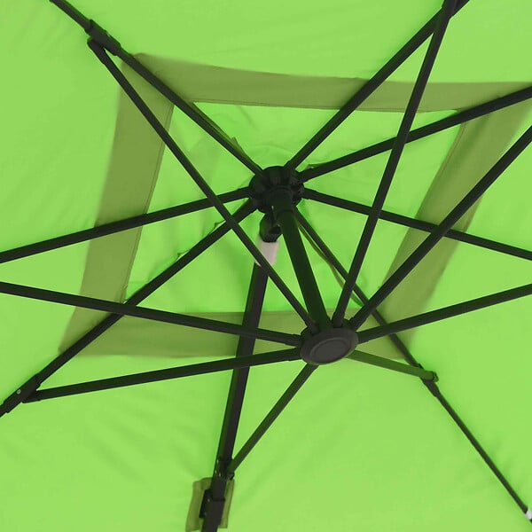 OVIALA - Toile pour parasol déporté 3x3m vert - Malaga - large