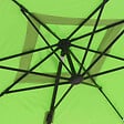 OVIALA - Toile pour parasol déporté 3x3m vert - Malaga - vignette