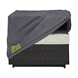 OVIALA - Housse de fauteuil de jardin polyester gris - Cov'Up - vignette