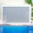 OVIALA - Store pour pergola bioclimatique kavala et thebes 3,67 x 2,32 m blanc - Sparte - vignette