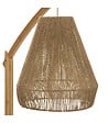 ATMOSPHERA - Lampadaire Arc en Bambou H 158 cm - vignette