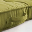 OVIALA - Coussin pour palette matelassé vert 120 x 80cm - Cuzco - vignette