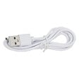 ATMOSPHERA - Lampe d'extérieur LED rechargeable USB base acier Beige D 16 x H 30 cm - vignette