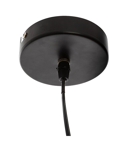 ATMOSPHERA - Luminaire Suspension en Verre texturé D 20 cm - large