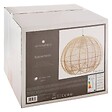 ATMOSPHERA - Luminaire Suspension en Rotin naturel D 38 cm - vignette