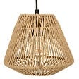 ATMOSPHERA - Luminaire  Suspension en Corde 3 Têtes D. 25 x H. 95 cm - vignette