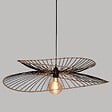 ATMOSPHERA - Luminaire Grande Suspension en Métal Noir D 69,5 cm - vignette