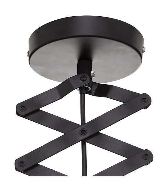 ATMOSPHERA - Luminaire Suspension en Métal Noir déco industrielle D 51 cm - large